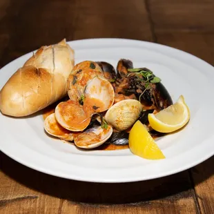 oysters and mussels, food