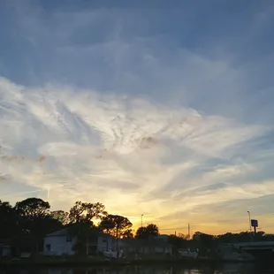 Sunset from The Crab Shack!