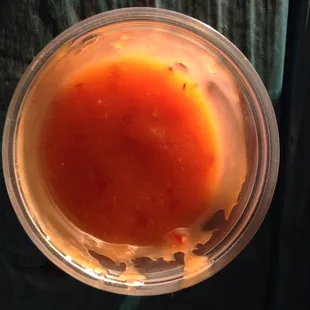 Signature sauce - spicy and sweet!