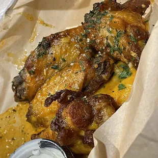 garlic parmesan wings
