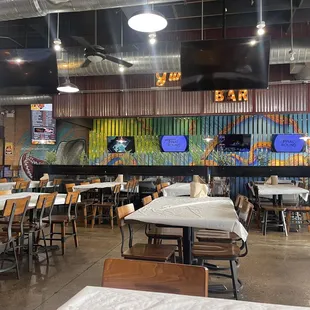 Empty restaurant
