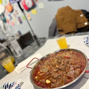 paella, food