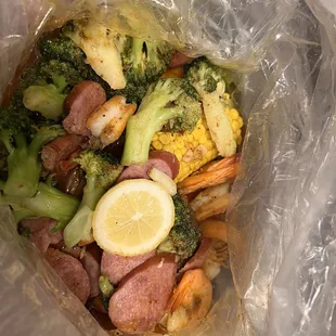 Sausage and Shrimp Boil