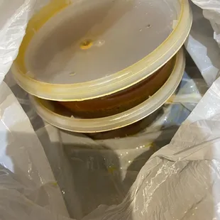 Garlic butter on the side