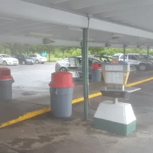 Carside service if you want