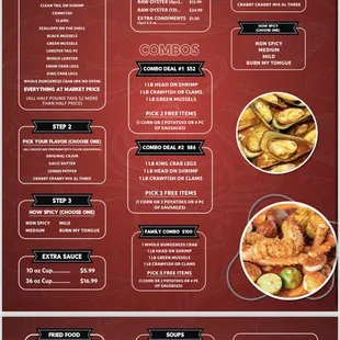 Crabby crabby Newark menu 02/05/24
