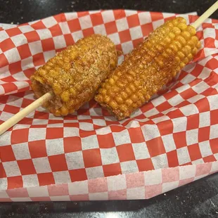 Fried corn