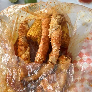 King crab legs