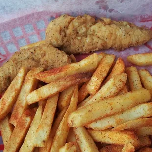 Chicken tender basket