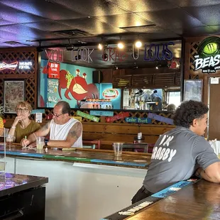 Bar area
