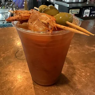 Bloody pirate. Actually pretty darn delicious.