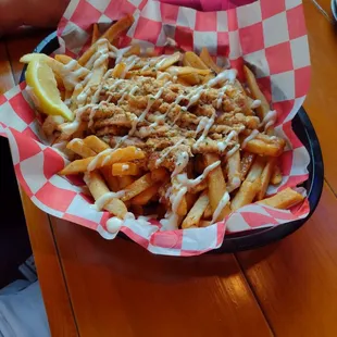 Crab fries - delicious
