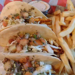 Fish tacos - delish