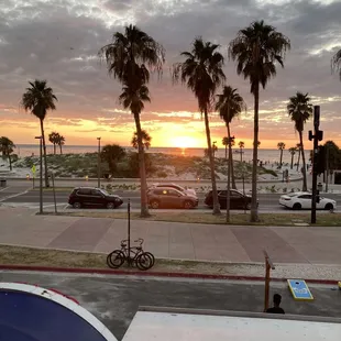 View from the second floor bar