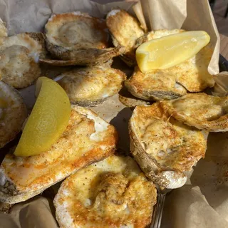 Baked Oysters*
