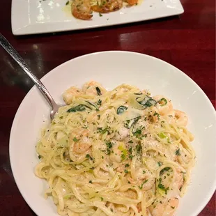 Crabby's Seafood Linguine