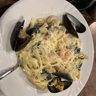 Seafood Fettuccine