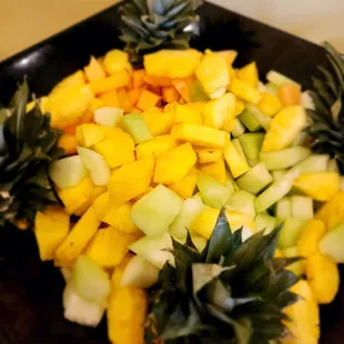 Sunday brunch fresh fruit