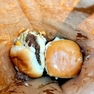 They come right in the paper bag.