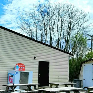 Outdoor seating