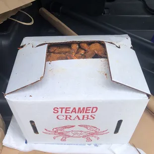 1/2 Bushel Female Blue Crabs Small