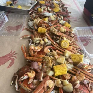 Crabs/Crab leg Clusters/Shrimp