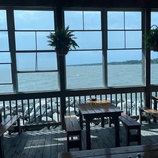 Great day to try crab cake sandwiches...which was recommended!