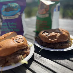 Bacon jam &amp; the Ortega burger