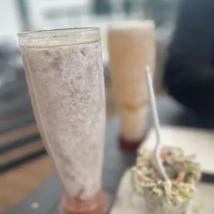 Ice cold beer served in a frozen cup