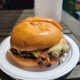 Bacon Jam Burger