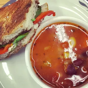 house-made soup and made-to-order sandwich combo
