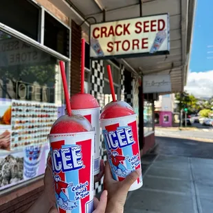 Regular size li hing icee