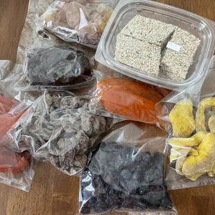 Packs of preserved flavor bombs!!