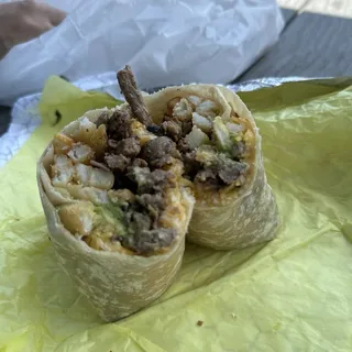 Crackafornia Burrito