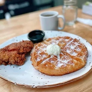 Chicken &amp; Waffles