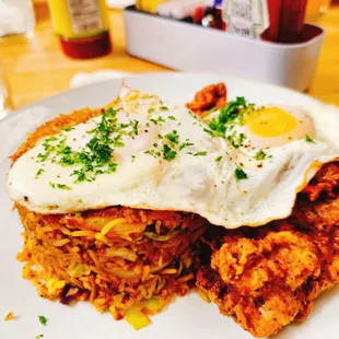 Holy Geezus! SOFA KING GOOD! This NASI GORENG is  bomb!