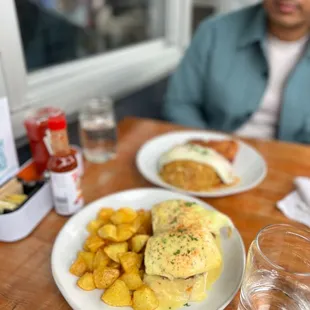 pancakes, food