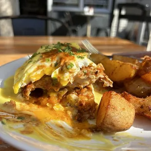 Fried Chicken Benedict