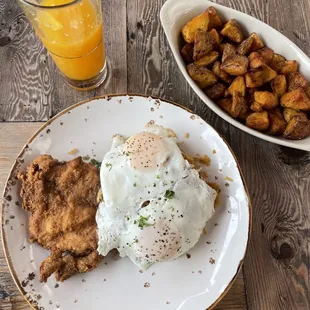 Nasi Goreng w/ a side of potatoes