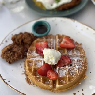 Chicken &amp; Waffles