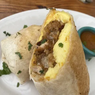 Memphis Fried Chicken Burrito