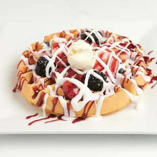 Ultimate Berry Waffle