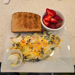 Veggie omelet