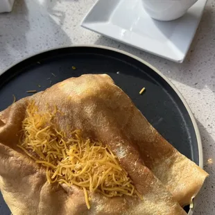 Ham and Egg Crepe