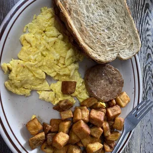 My lunch- came out lightning fast! Was good!