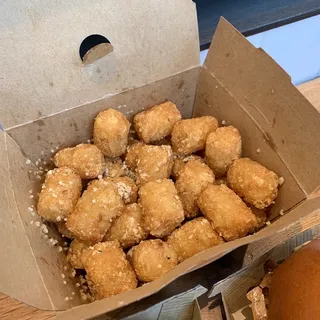 Garlic Parm-Truffle tots