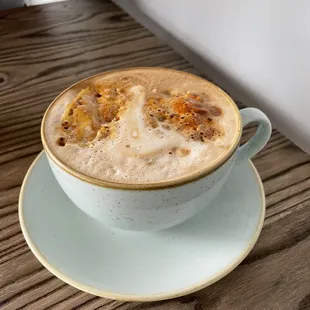 Beautiful mug! Honeycomb Latte. Delicious!