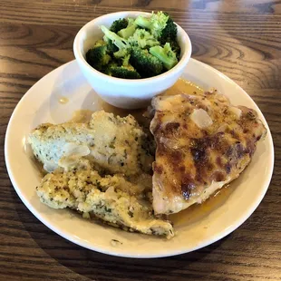 Baked Chicken 'n Dressing Monday Lunch Special - Mmm!