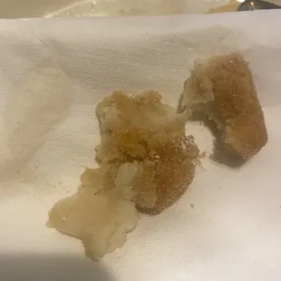 Dough was not cooked all the way