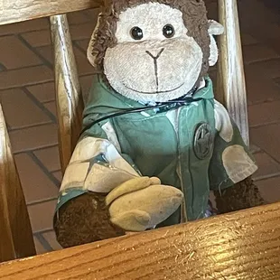 Our favorite eating out boy (Nana with the banana)